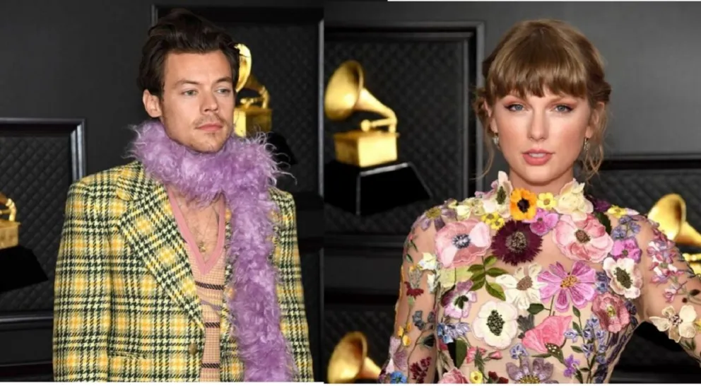 Harry Styles y Taylor Swift. Fuente (Twitter)
