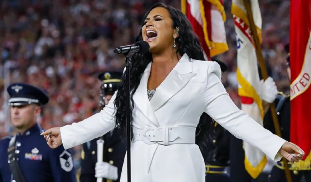 Demi Lovato. Fuente (Twitter)