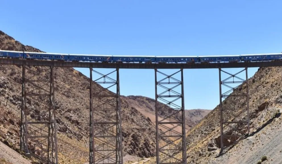 Tren a las Nubes. Fuente: (Twitter)