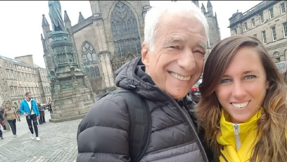 Estefanía Pasquini y Alberto Cormillot Fuente:(Instagram)