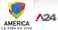 América TV y A24 Fuente:(Instagram)