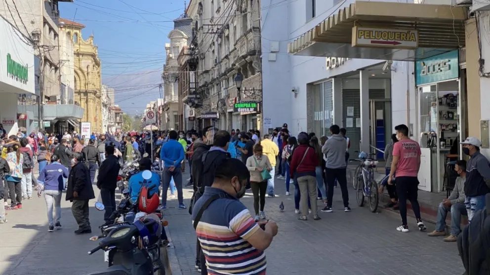 Centro salteño. Fuente: (Twitter)