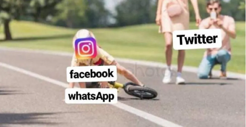 Caída de WhatsApp. Fuente (Twitter)