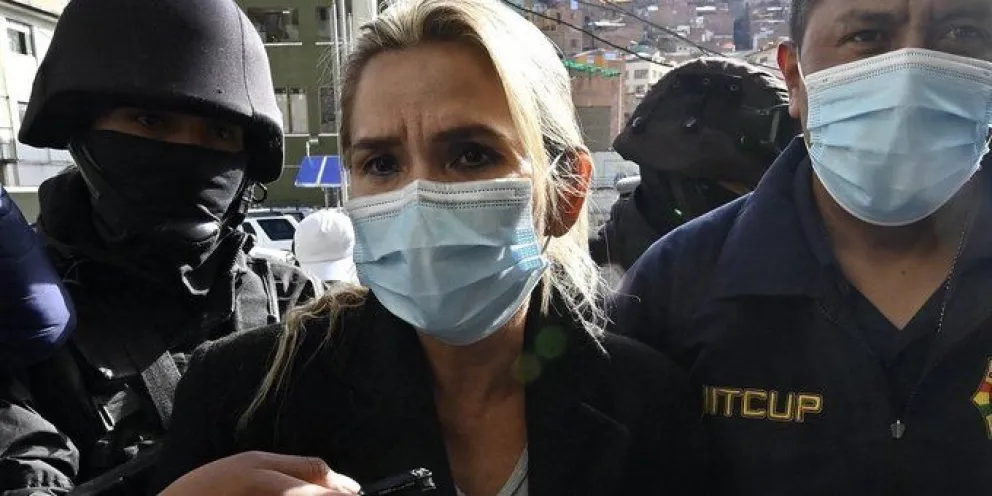 Habilitan la solicitud de hospitalización de Jeanine Áñez por problemas de salud