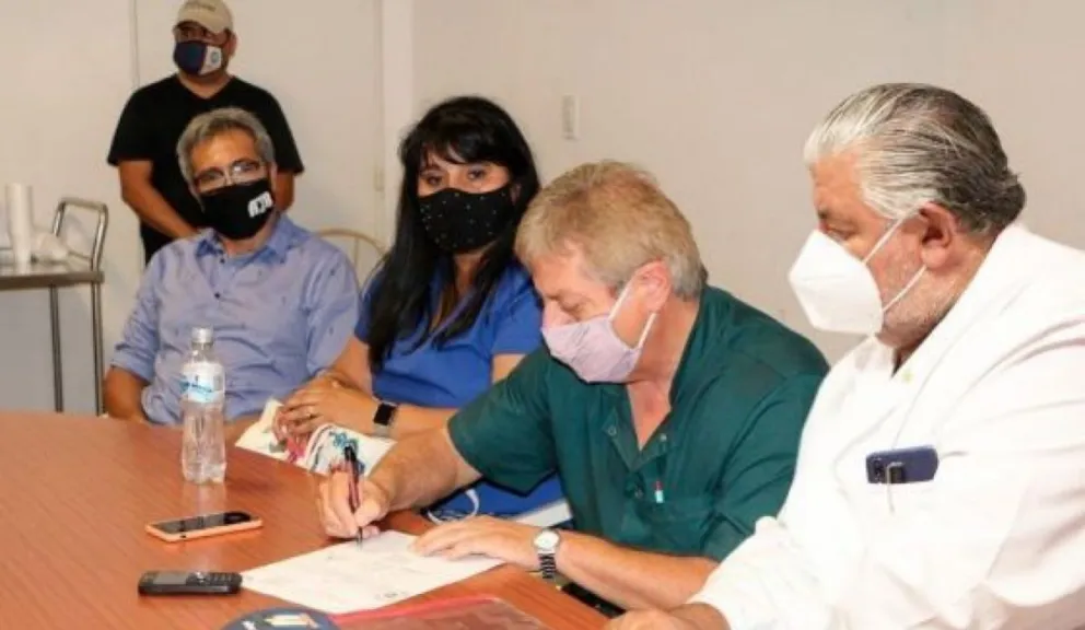 Gerente del Hospital de Tartagal. Fuente: (Twitter)