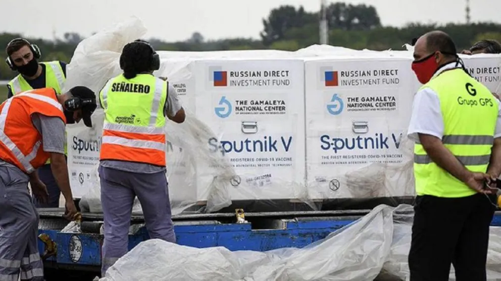 Llegaron a la Argentina más dosis de la vacuna rusa Sputnik V
