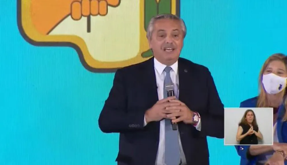 Alberto Fernández asumió la presidencia del Partido Justicialista 