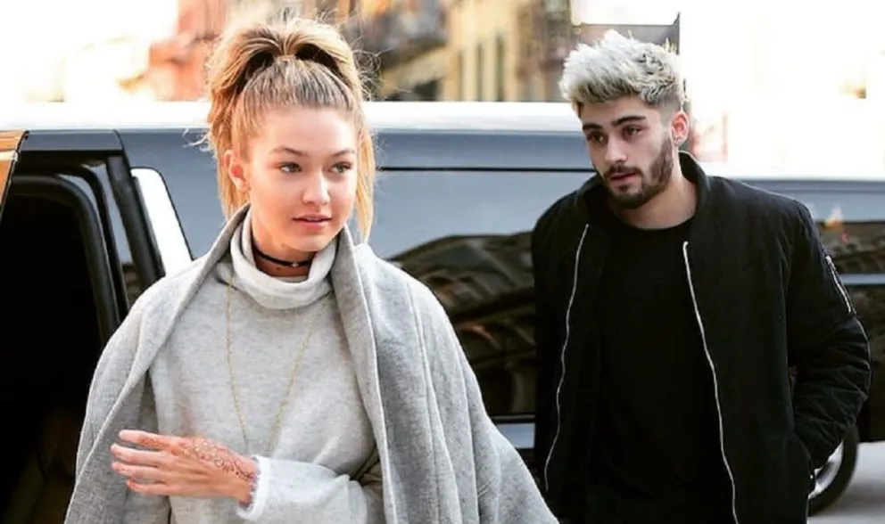 Zayn Malik y Gigi Hadid. Fuente (Instagram)