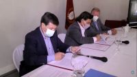 El ministro Daniel Arroyo firmó convenios junto al Gobernador Gustavo Sáenz