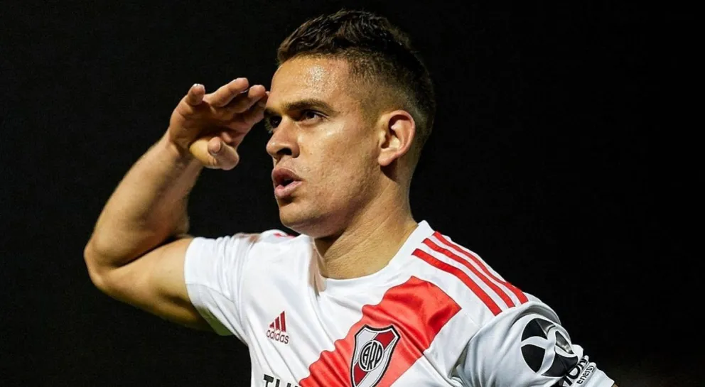 Alarma en River: Rafael Santos Borré fue tentado por un grande de Brasil