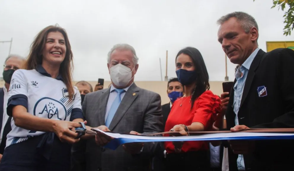 Acto en Juventud Antoniana. Fuente: (Twitter)