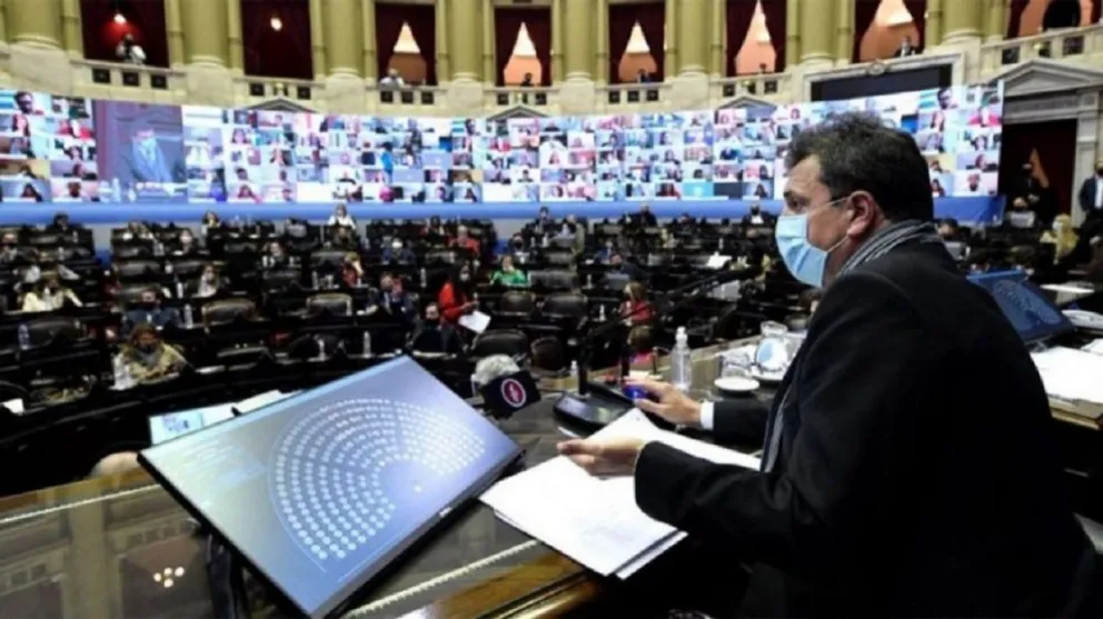 Sergio Massa y Fernando Iglesias se sacaron chispas por el vacunatorio "VIP" en plena sesión