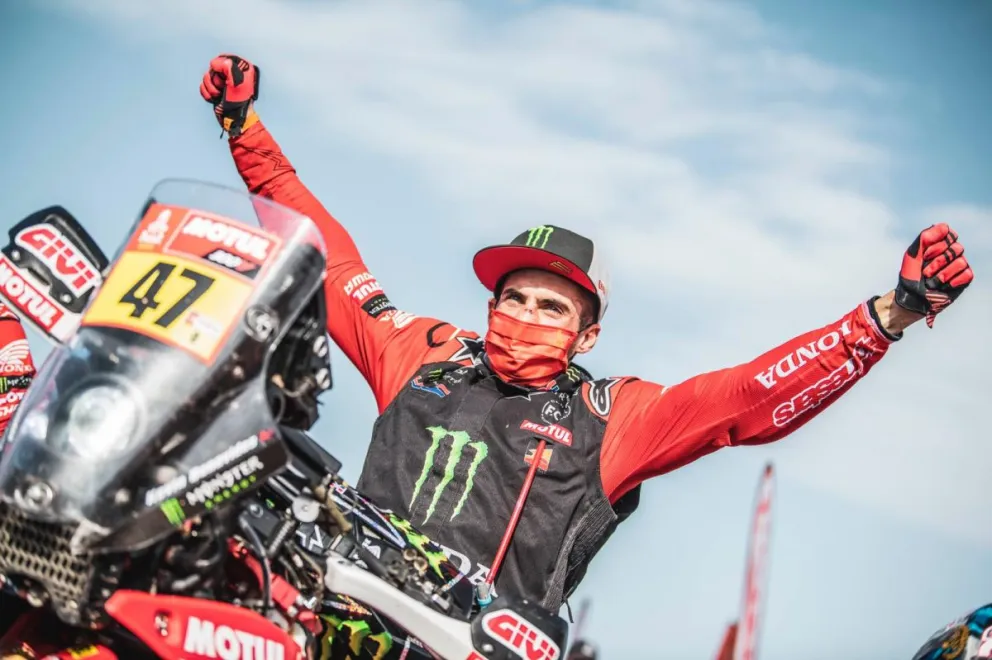 Vientos de cambios: Kevin Benavides se despidió de Honda
