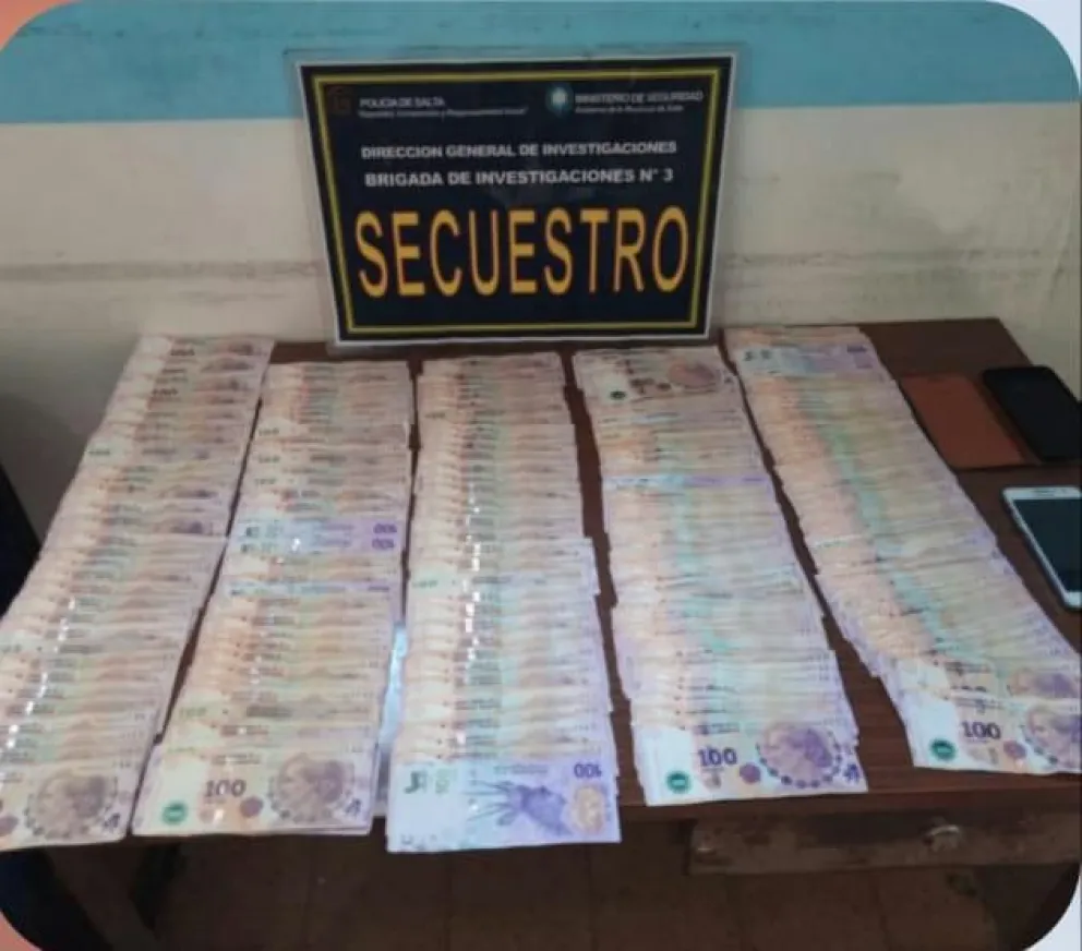 San José de Metán: robó 30 mil pesos y fue descubierto