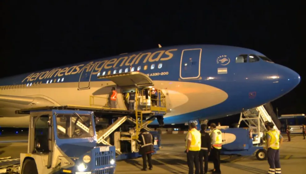 Llegaron a la Argentina más vacunas Sinopharm provenientes de China