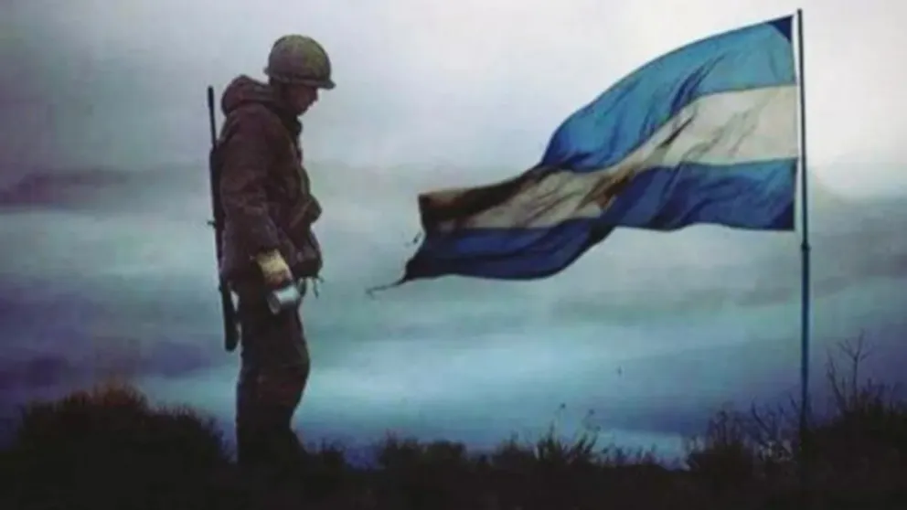 Guerra de Malvinas. Fuente: (Twitter)