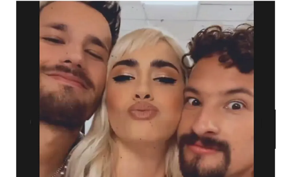 Lali Espósito, Mau y Ricky. Fuente (Instagram)