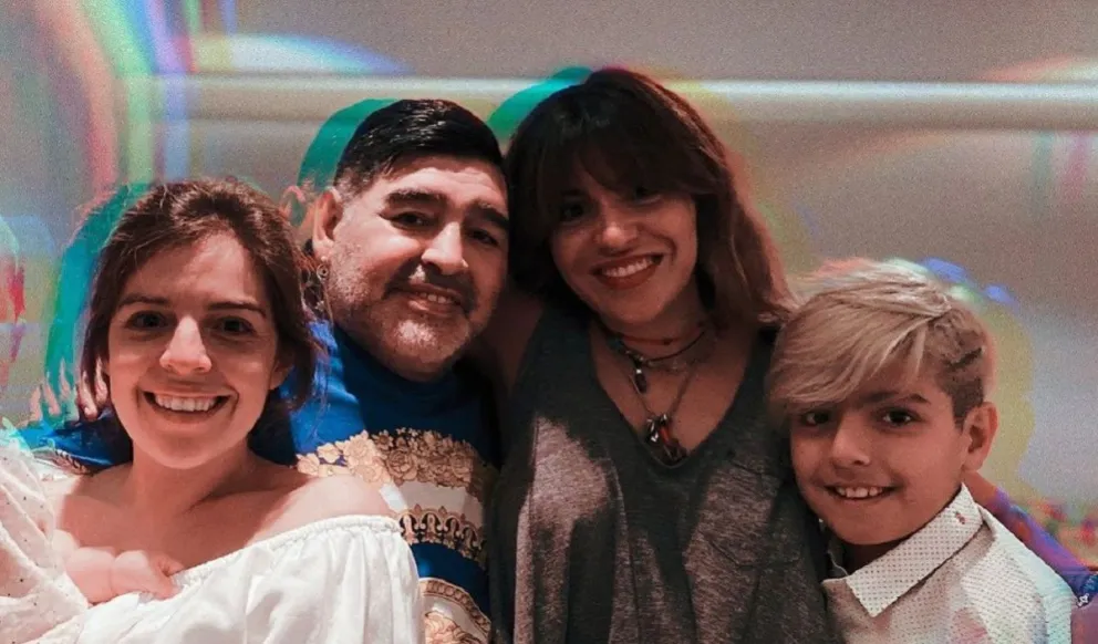 Familia Maradona. Fuente (Instagram)