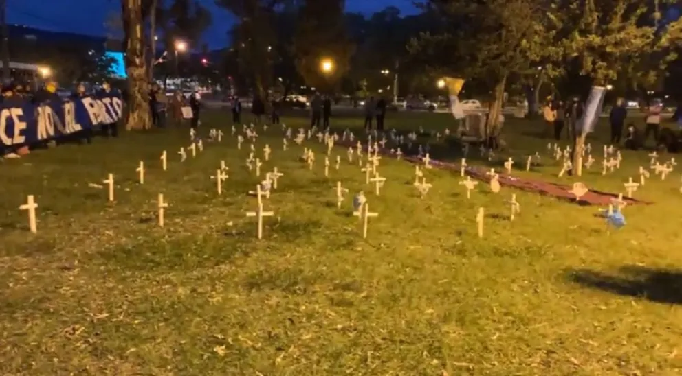 Salteños provida se manifestaron en contra del aborto