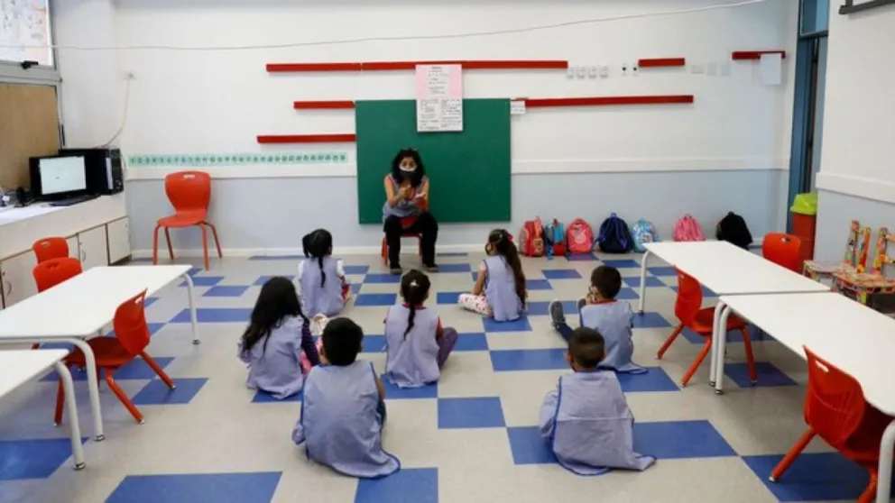 Clases en burbuja. Fuente: (Twitter)