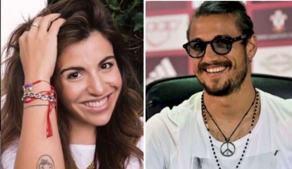 Gianinna Maradona reveló la primera foto de Daniel Osvaldo en sus redes con un mensaje que lo confirma todo