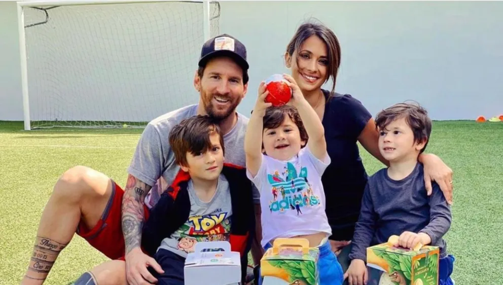 Antonela Roccuzzo mostró cómo fueron las dulces pascuas de su familia