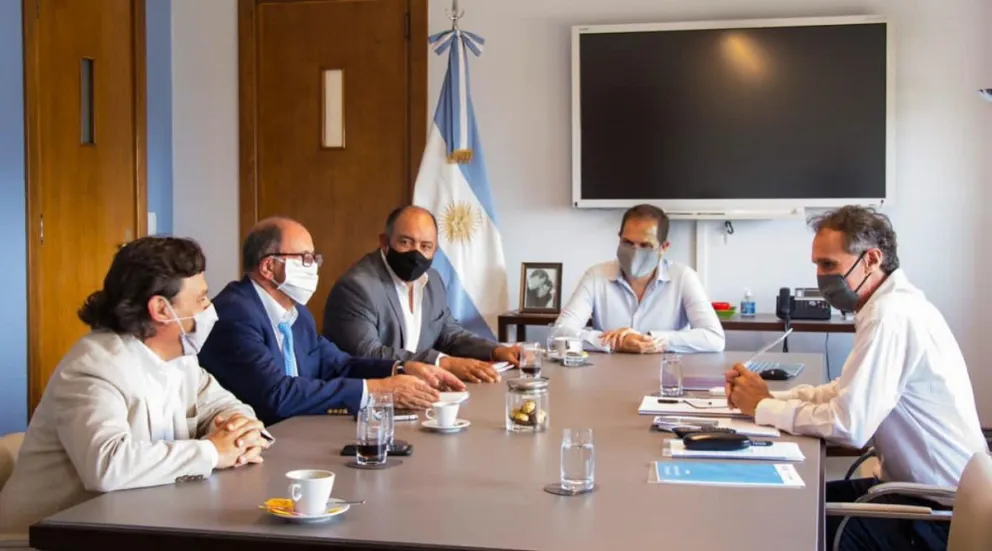 Gustavo Sáenz se reunió con Katopodis y anunció obras para Salta