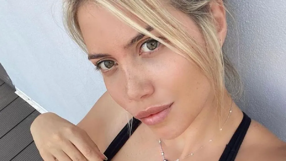 Wanda Nara reveló su “look de cuarentena” y se la jugó con el escenario de su foto