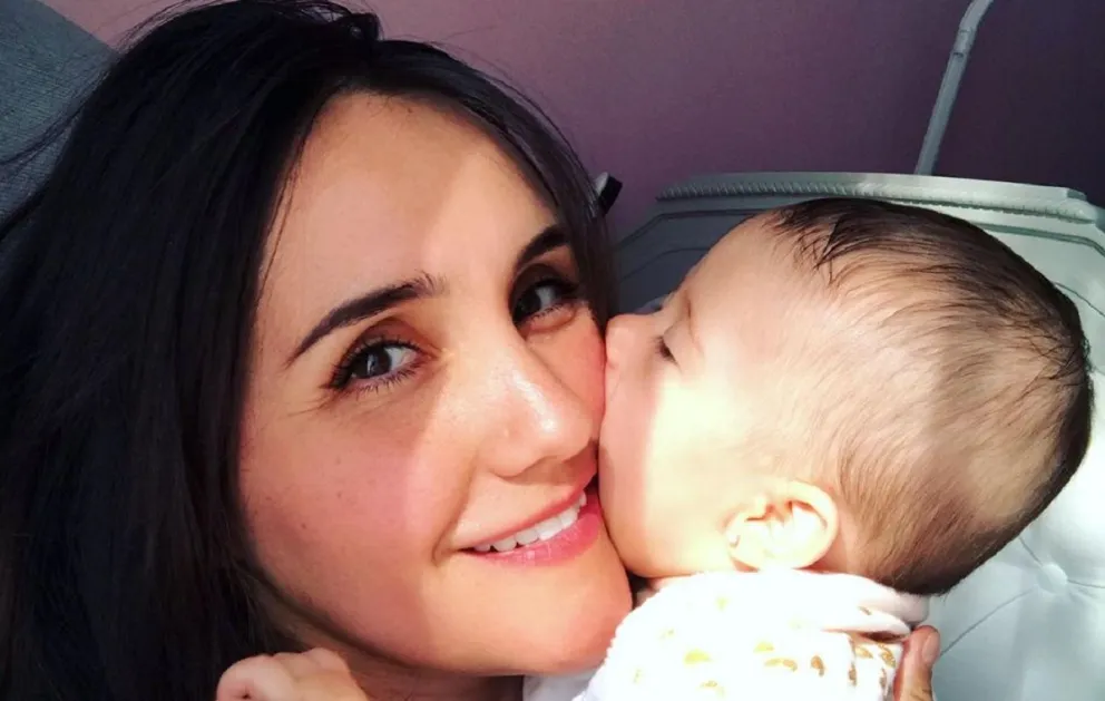 Dulce María y su hija