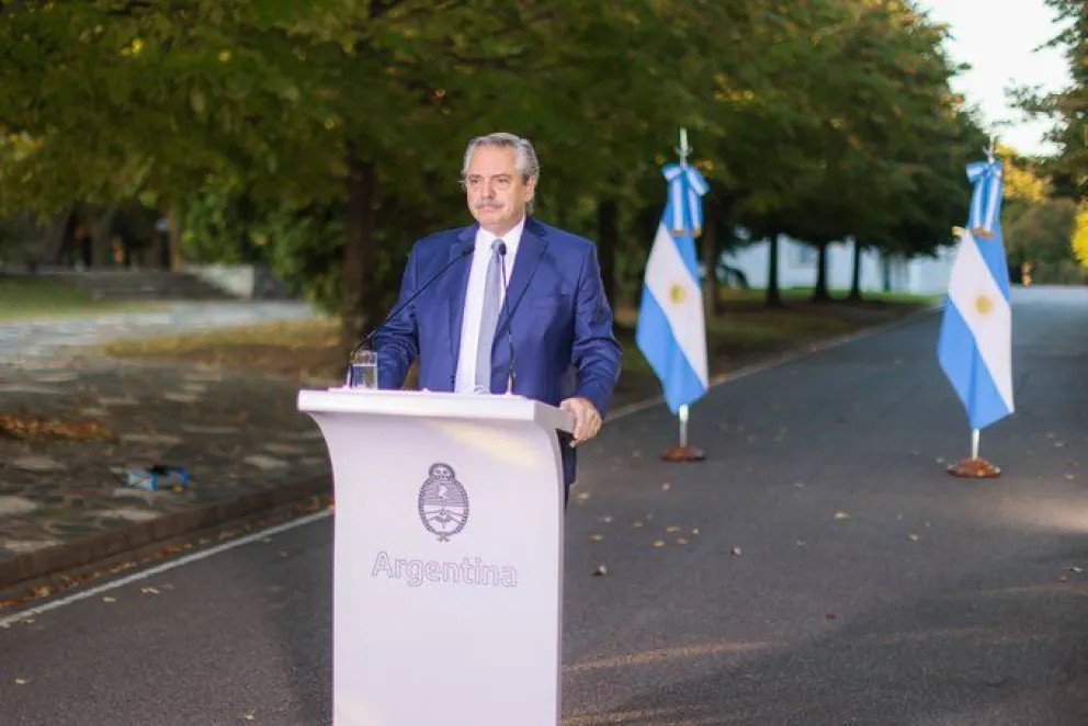  Alberto Fernández: “La salud no puede ser un tema de confrontación política”
