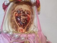 La Virgen que llora sorprendió a todos en el cuarto aniversario del primer fenómeno en Metán