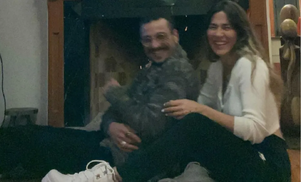 Jimena Barón y Daniel Osvaldo.  Fuente (Instagram)