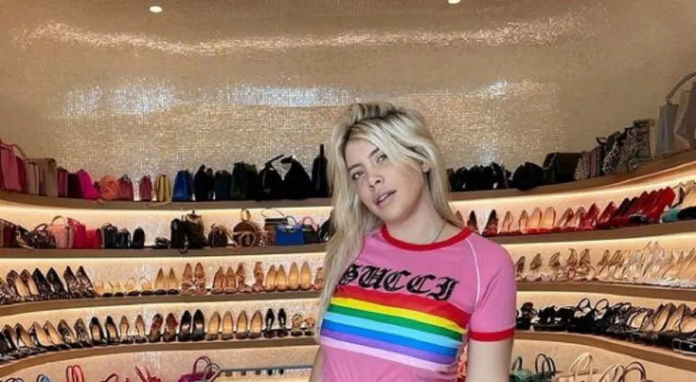 Wanda Nara recibió una lluvia de críticas tras una extraña fotografía