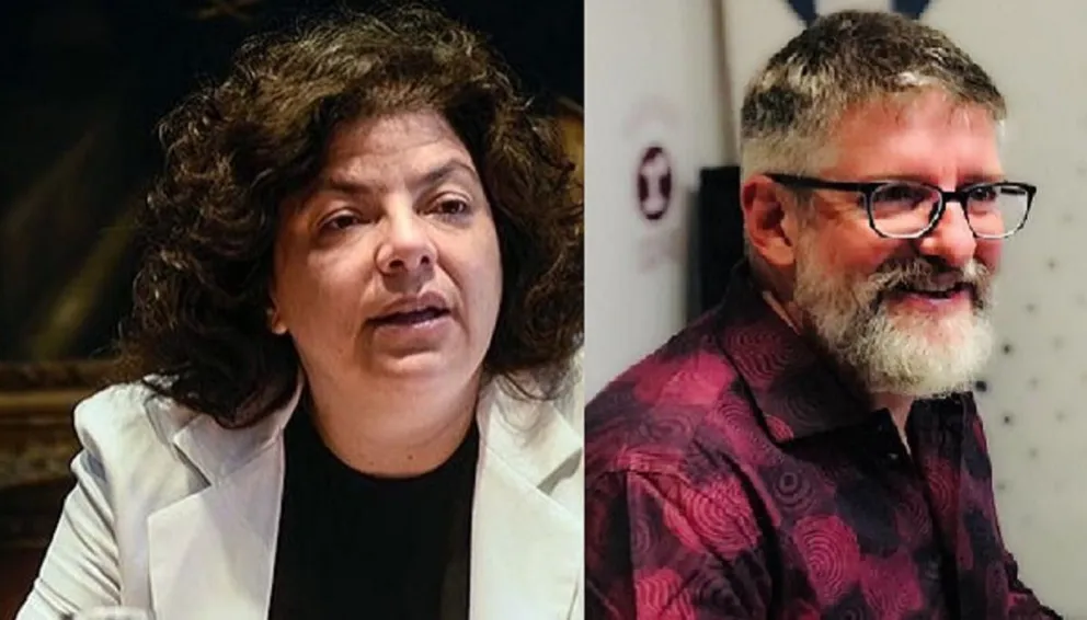 Carla Vizzotti y Luis Novaresio Fuente:(Instagram)