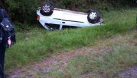Accidente fatal: manejaba borracho y terminó matando a su copiloto