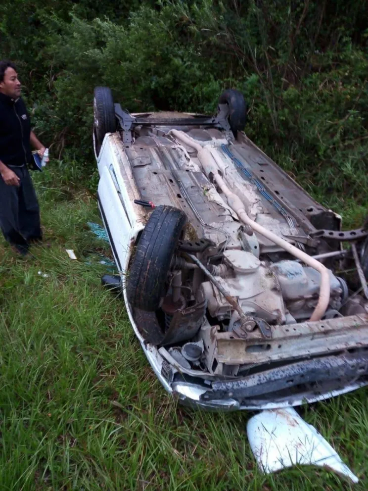 Se produjo un accidente vial en el acceso norte a la ciudad de Salta