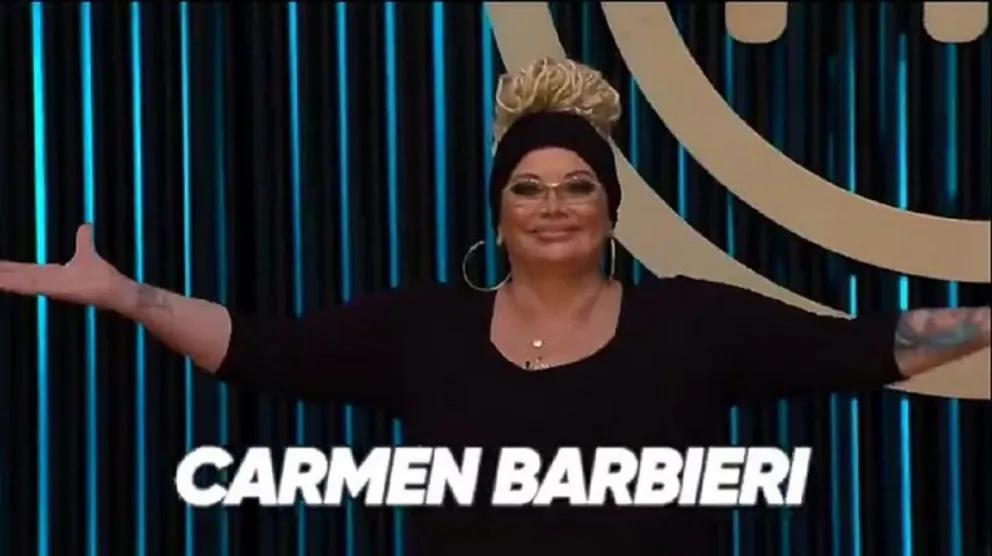 Carmen Barbieri. Fuente (Twitter)
