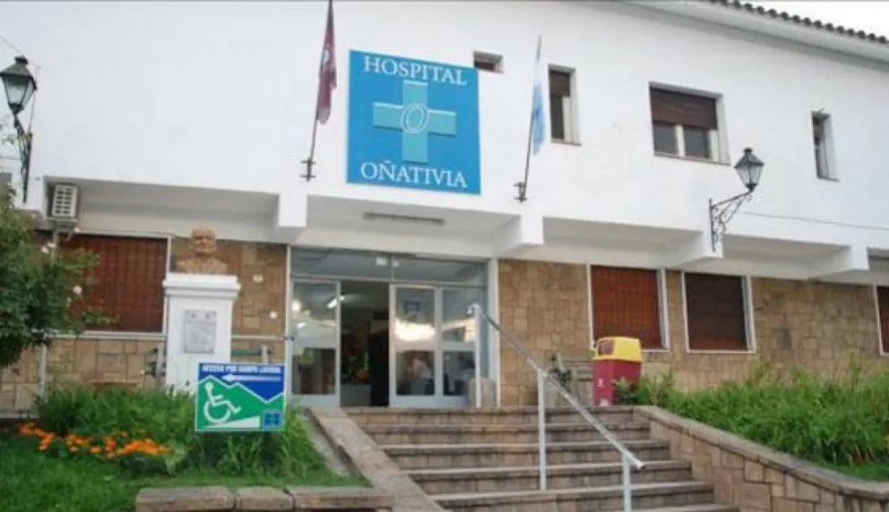 Hospital Oñativia. Fuente: (Twitter)