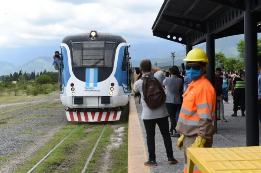 Todo listo para que el Tren Urbano al Valle de Lerma comience a funcionar