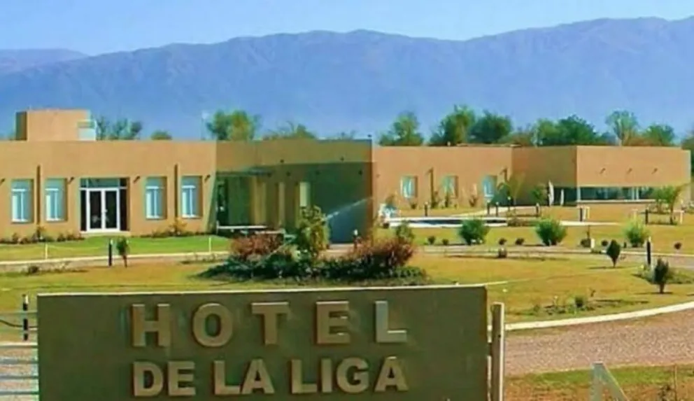 Hotel de la Liga Salteña de Fútbol. Fuente: (Twitter)