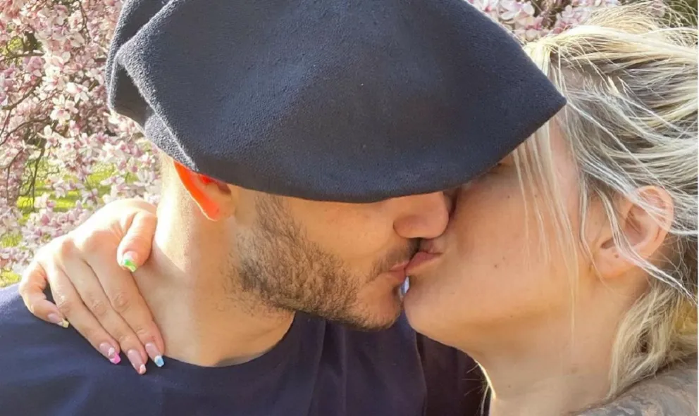 Wanda Nara y Mauro Icardi. Fuente (Instagram)