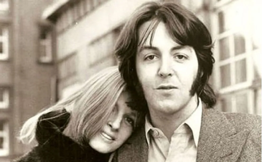 Paul y Linda McCartney. Fuente (Twitter)