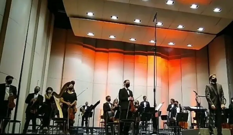 Orquesta Sinfónica. Fuente: (Twitter)