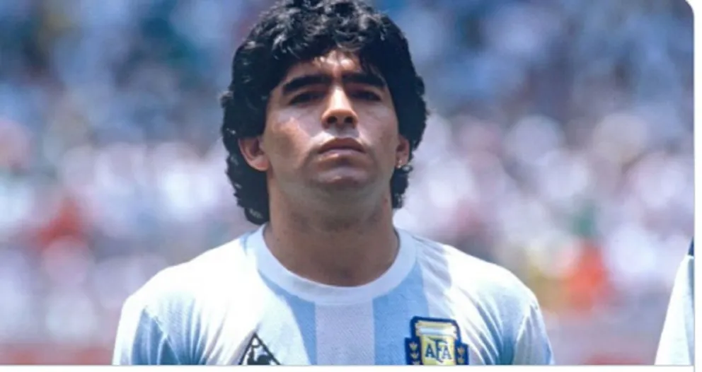 Diego Maradona. Fuente (Twitter)