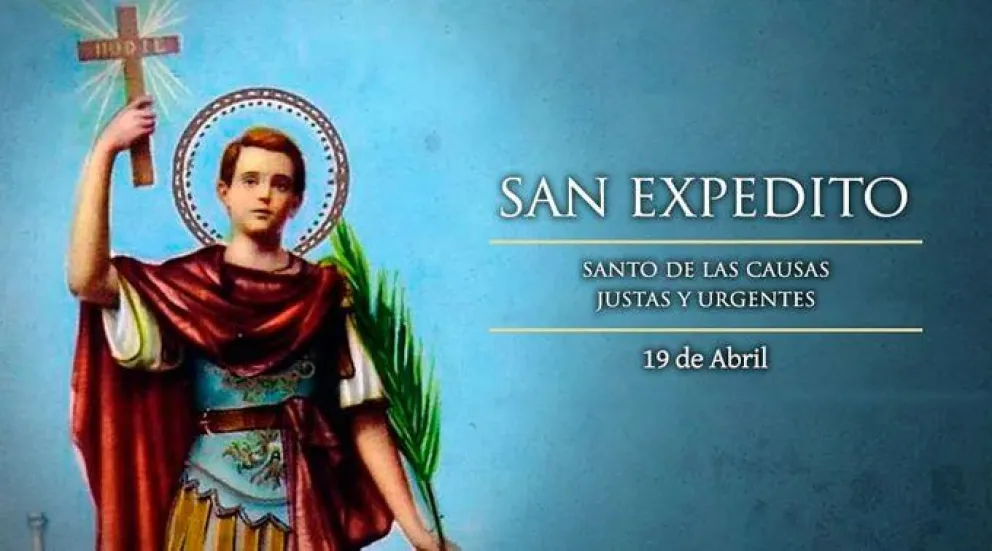 “Hoy, hoy, hoy”: san Expedito, el protector de las causas urgentes