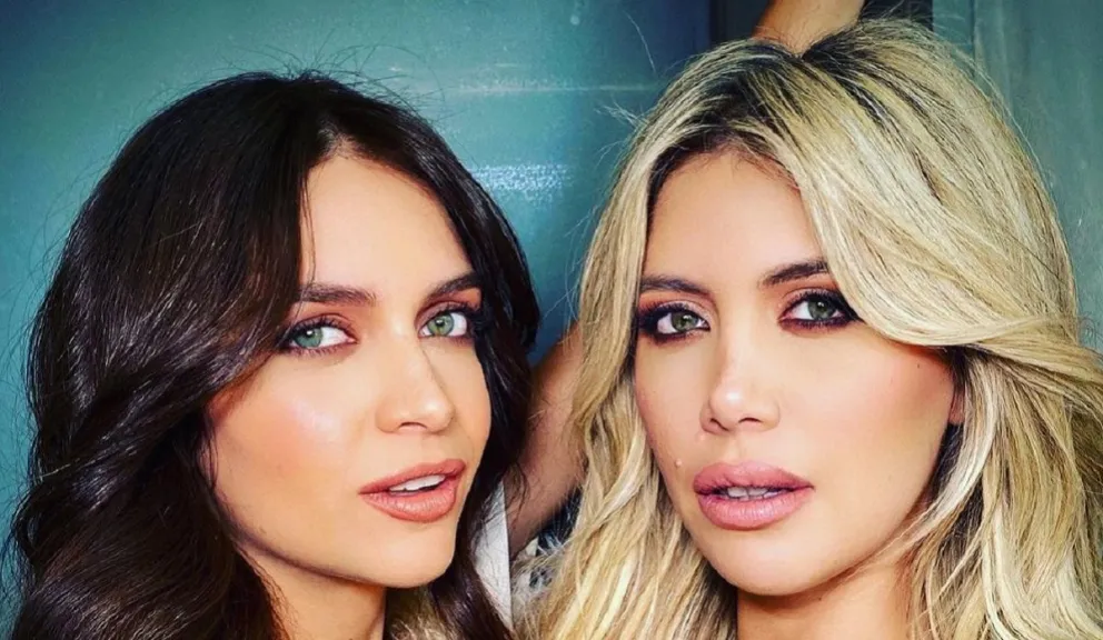 Zaira y Wanda Nara Fuente:(Instagram)