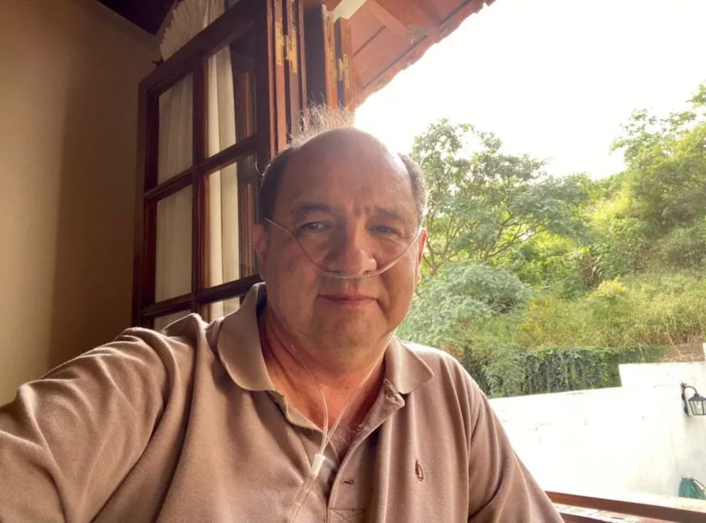 Ricardo Villada fue dado de alta y ya está en su casa