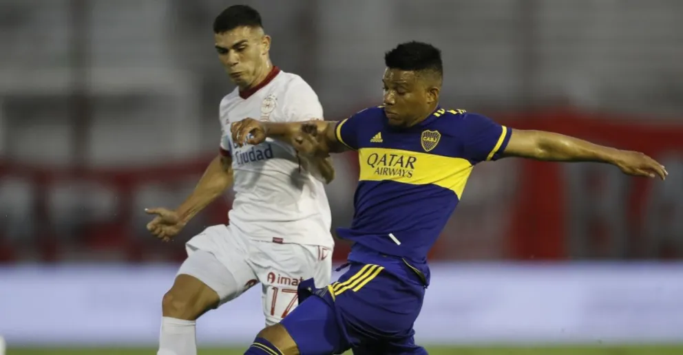 Boca fue verdugo de Huracán y sumó su tercer triunfo al hilo: reviví los goles