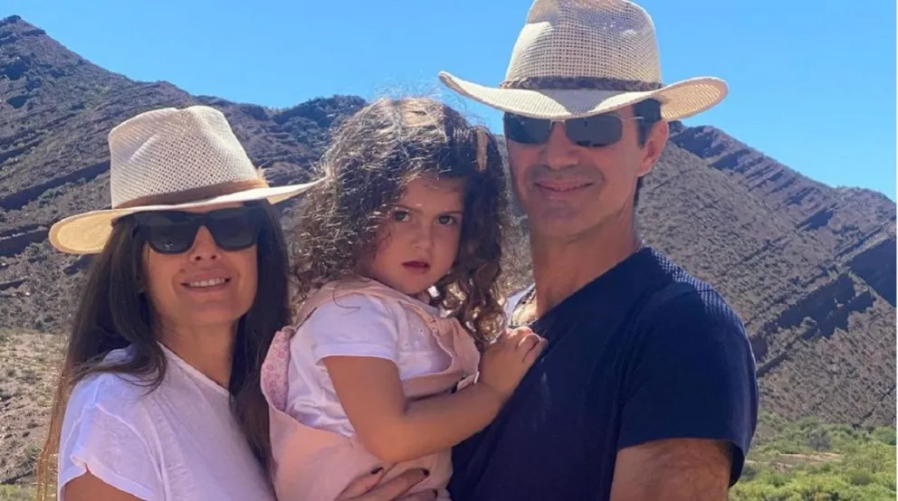 Isabel Macedo, su hija y Juan Manuel Urtubey. Fuente (Instagram)