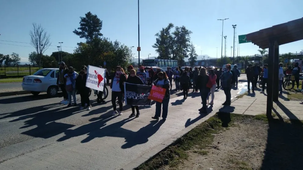 Protestas y manifestaciones: SAETA desvía varias unidades este martes 27 de abril en Salta